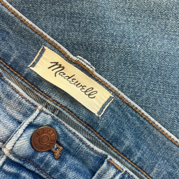 MADEWELL Cali Demi-Boot Jeans in Women's Size 29 Light Wash High Rise - Picture 5 of 7